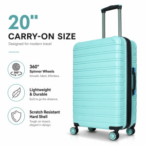 iFly Polypropylene (PP) Trolley 20" – Aqua