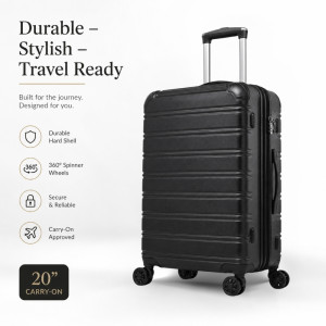 iFly Polypropylene (PP) Trolley 20" – Black