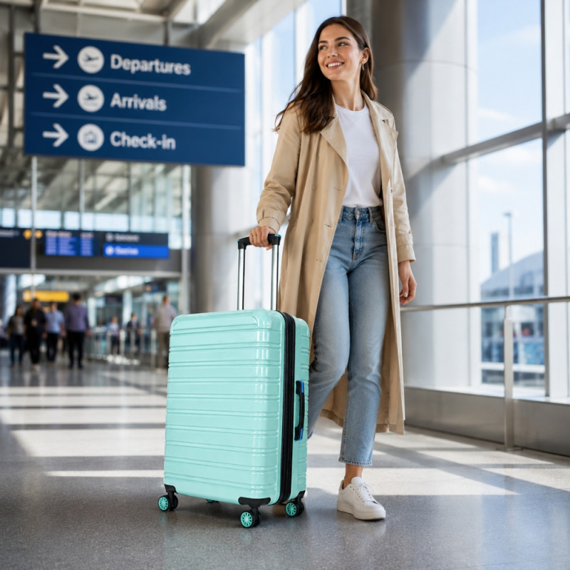 iFly Polypropylene (PP) Trolley 24" – Aqua