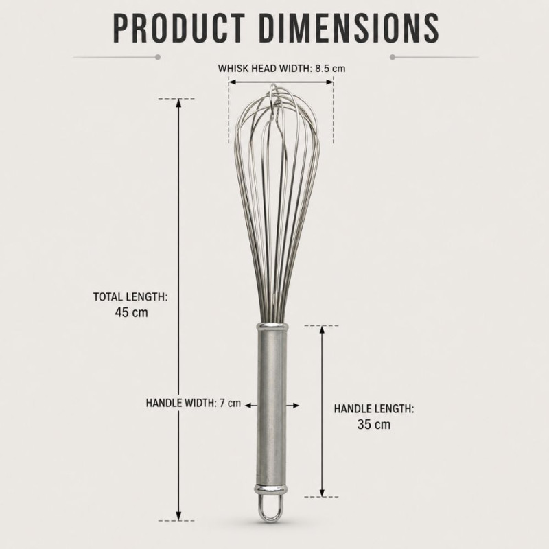 Whisk Big – Classic (45x8.5x35cm)